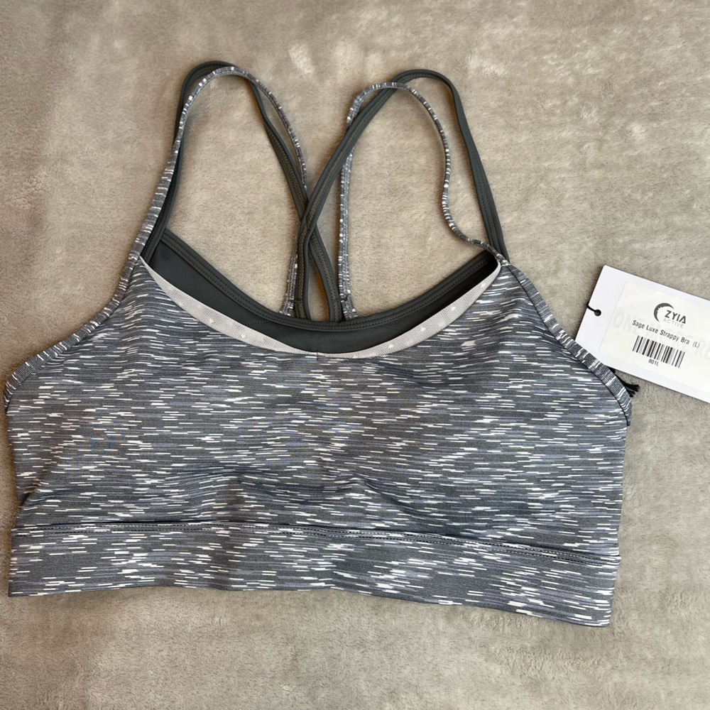Sage Luxe Strappy Bra